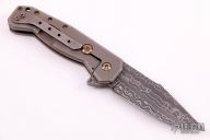  Damascus Scoundrel Flipper