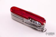 Victorinox Swiss Army #53504 SwissChamp XLT - 91mm (3.58") Ruby Red Translucent