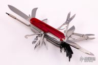 Victorinox Swiss Army #53504 SwissChamp XLT - 91mm (3.58") Ruby Red Translucent