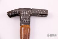 Mosaic Damascus Claw Hammer
