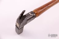 Mosaic Damascus Claw Hammer