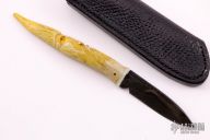 Damascus and Carved Stag 