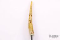 Damascus and Carved Stag 