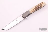 Urban Trapper Tanto - Ti Bolster and Stag