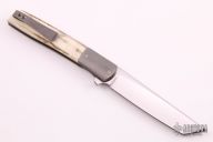 Urban Trapper Tanto - Ti Bolster and Stag