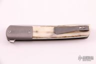 Urban Trapper Tanto - Ti Bolster and Stag