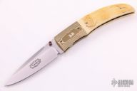 Mokume and Mammoth Ivory Linerlock