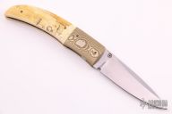 Mokume and Mammoth Ivory Linerlock