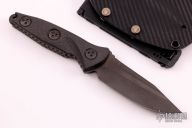 Socom Alpha Mini - DLC Two-Tone Stonewash and Carbon Fiber - Custom Ramos Sheath