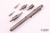 Modular Kubaton Pen Deluxe Set - Blasted Titanium