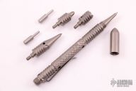 Modular Kubaton Pen Deluxe Set - Blasted Titanium