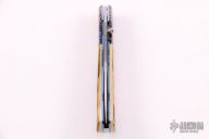 Mosaic Damascus and Mammoth Ivory Linerlock