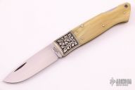 Engraved DHL w/ Sheep Horn