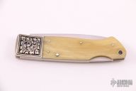 Engraved DHL w/ Sheep Horn