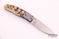 Mosaic Damascus and Coral Linerlock