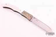 Mokume and Pearl Linerlock