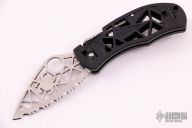 C35SBK "Q" Spyderco Logo