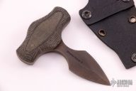 Push Dagger - Black Micarta