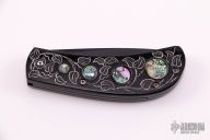 Scale Release Auto - Engraved w/ Abalone Inlays