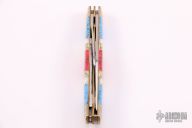 3-Blade Slipjoint - Turquoise and MOP