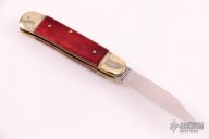 Small Leverlock Auto - Dyed Bone