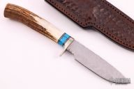 Drop Point Hunter - Knapped Steel  