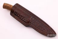 Drop Point Hunter - Knapped Steel  