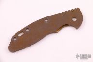 Anodized Frag Pattern Titanium XM-18 3.5" Scale   