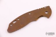 Anodized Textured Titanium XM-18 3.5" Scale   