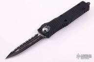 142-3 Combat Troodon D/E Black Tactical Serrated