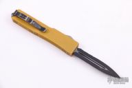 UTX-70 D/E Gold Handle Black Serrated