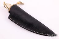 Damascus and Mammoth Ivory Hunter