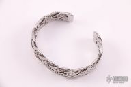Celtic 3x3 w/ Single Twist Stainless Bracelet