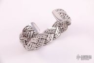 Celtic 3x3 w/ Single Twist Stainless Bracelet