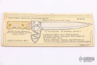 WWII Shop Made Survival/Fighting Knife