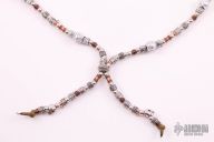 "Mardi Gras" Beaded Necklace