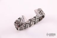 Celtic 3x3 w/ Single Twist Stainless Bracelet