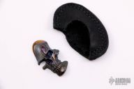 Ace Metal Works Pocket Ace Bolt Skull - Cobalt