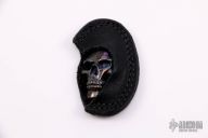 Ace Metal Works Pocket Ace Bolt Skull - Cobalt