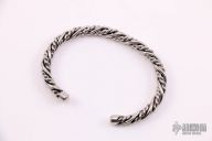 Round Twist Stainless Bracelet
