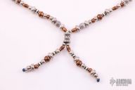 "Mardi Gras" Beaded Necklace