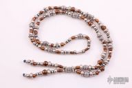 "Mardi Gras" Beaded Necklace