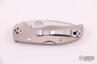 C41TIFP5 Native 5 Fluted Titanium Folding Knife  