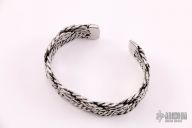 Celtic 3x3 w/ Triple Twist Stainless Bracelet