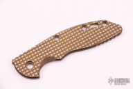 Anodized Frag Pattern Titanium XM-18 3.5" Scale   