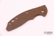 Anodized Frag Pattern Titanium XM-18 3.5" Scale   