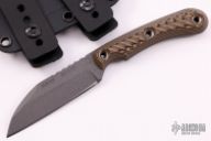 Coho Knife - Hyena Brown