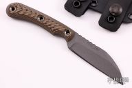 Coho Knife - Hyena Brown