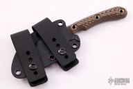 Coho Knife - Hyena Brown