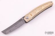 Damascus and Mokume Flipper